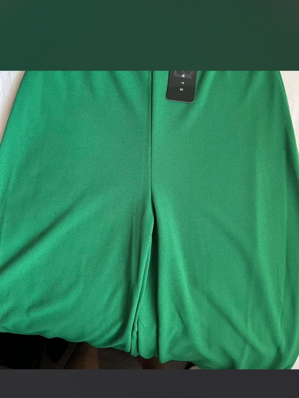 21 Saints Green Flare Pants